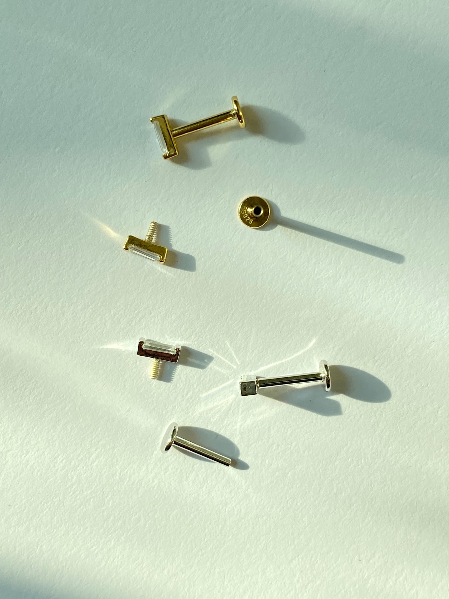 Crystal Bar Stud