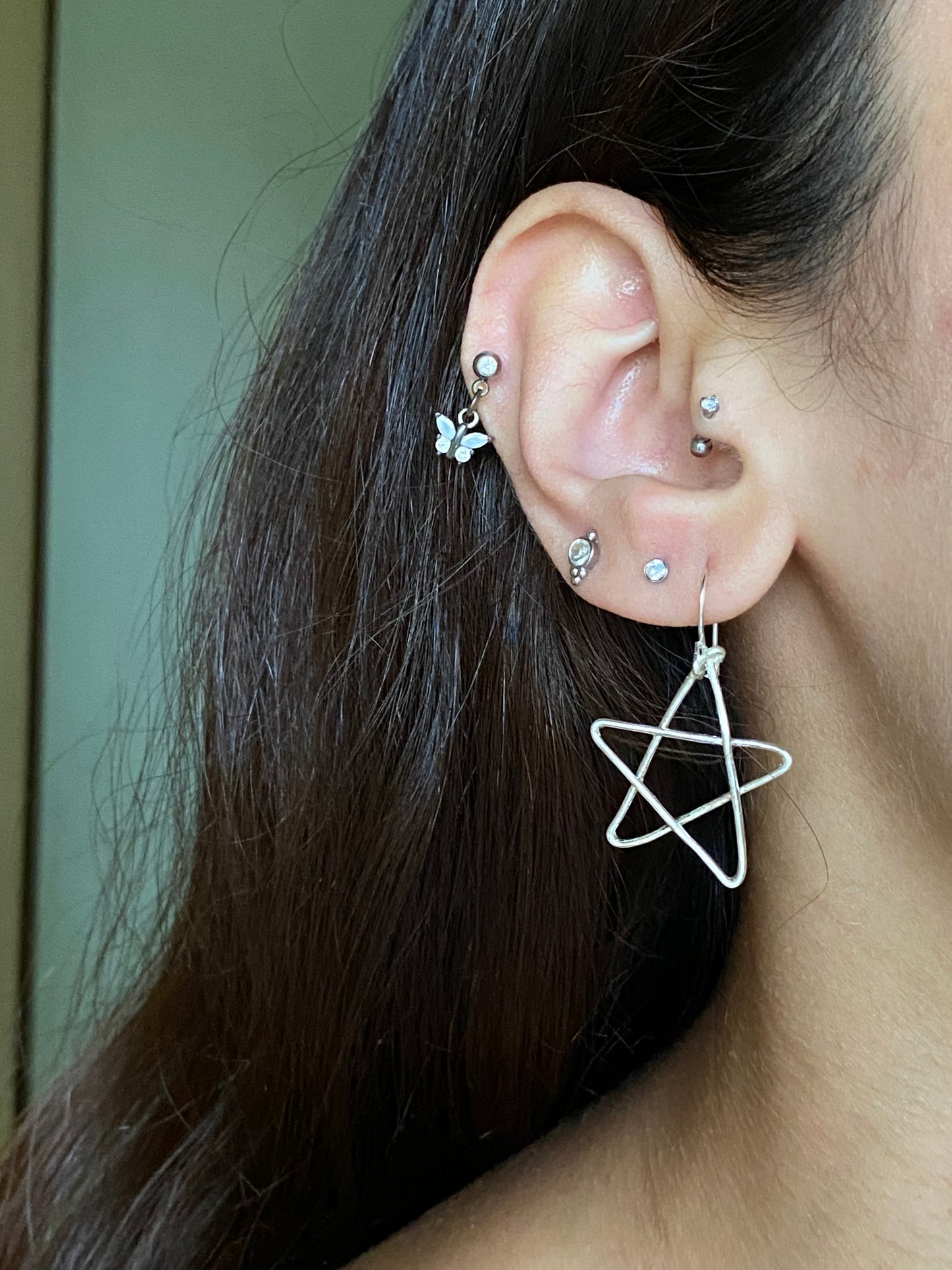Crescent & Star Earrings