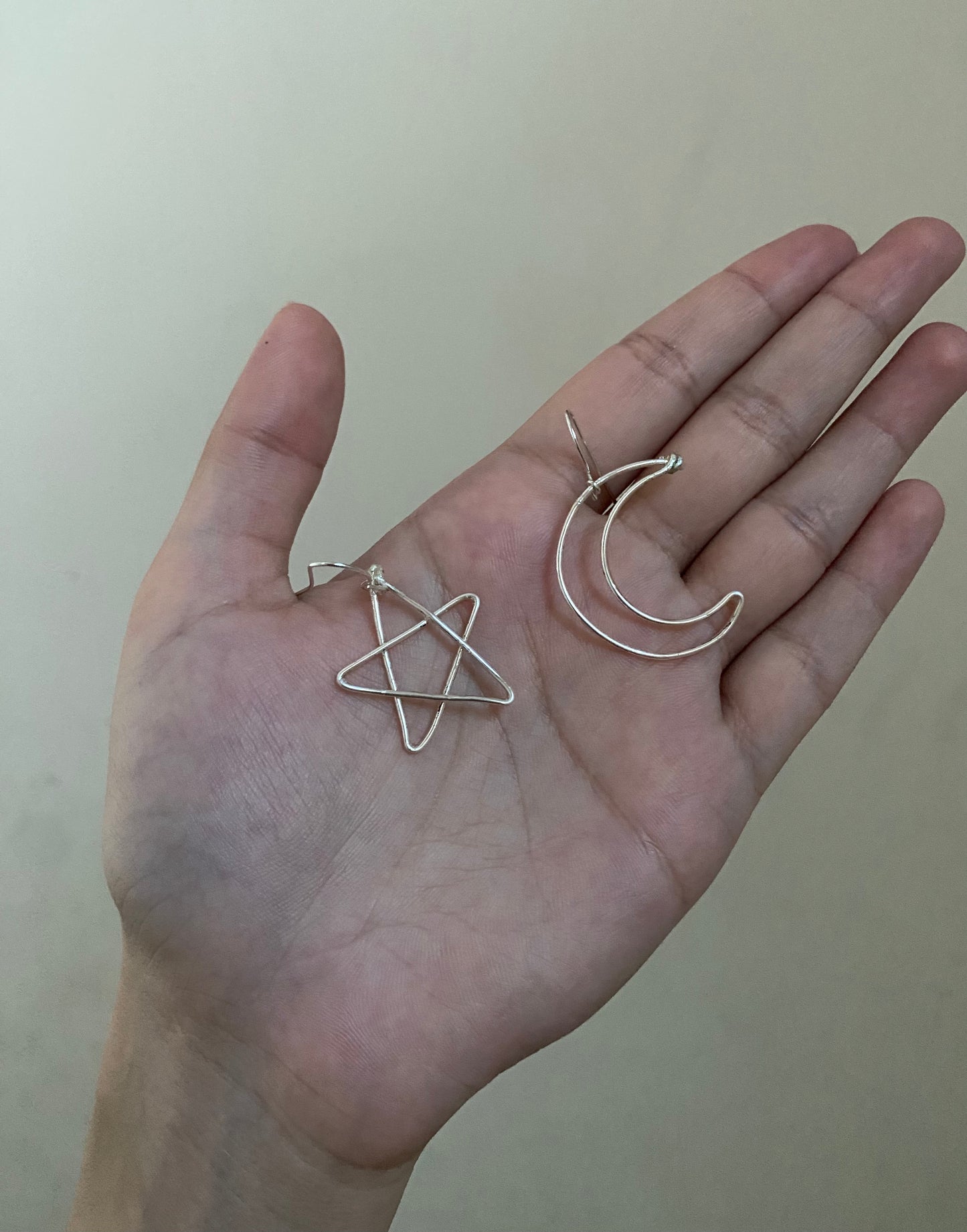 Crescent & Star Earrings