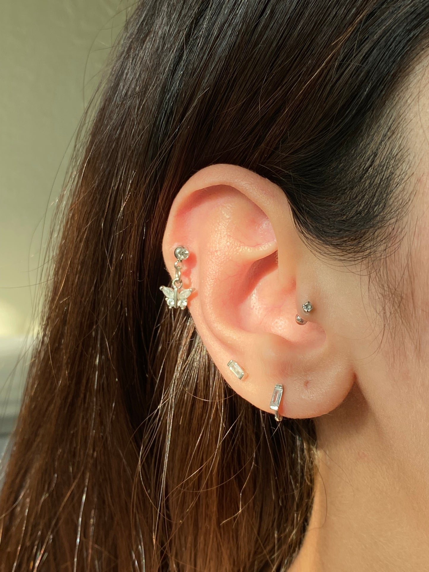 Crystal Bar Stud