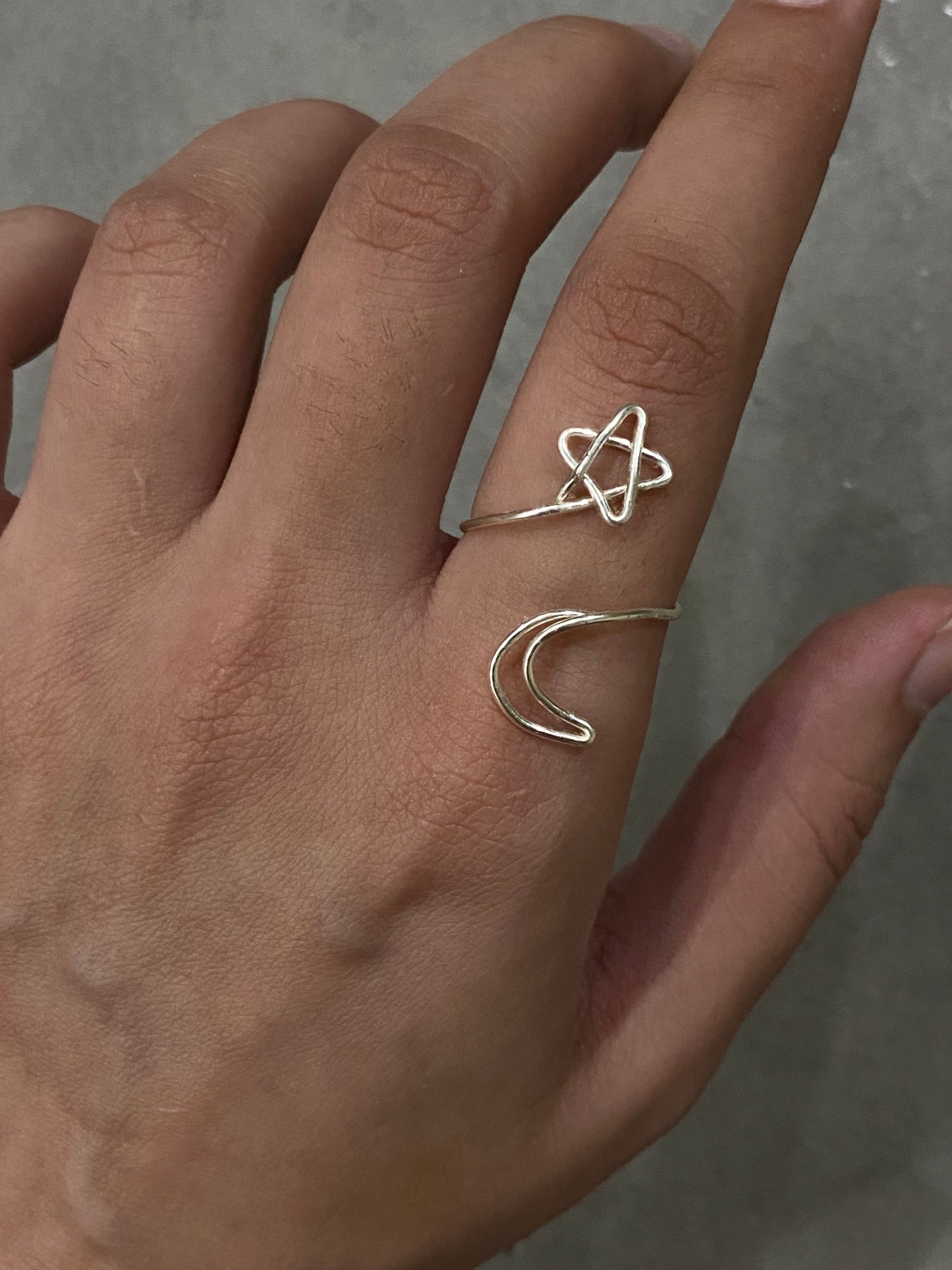 Moon Star Ring