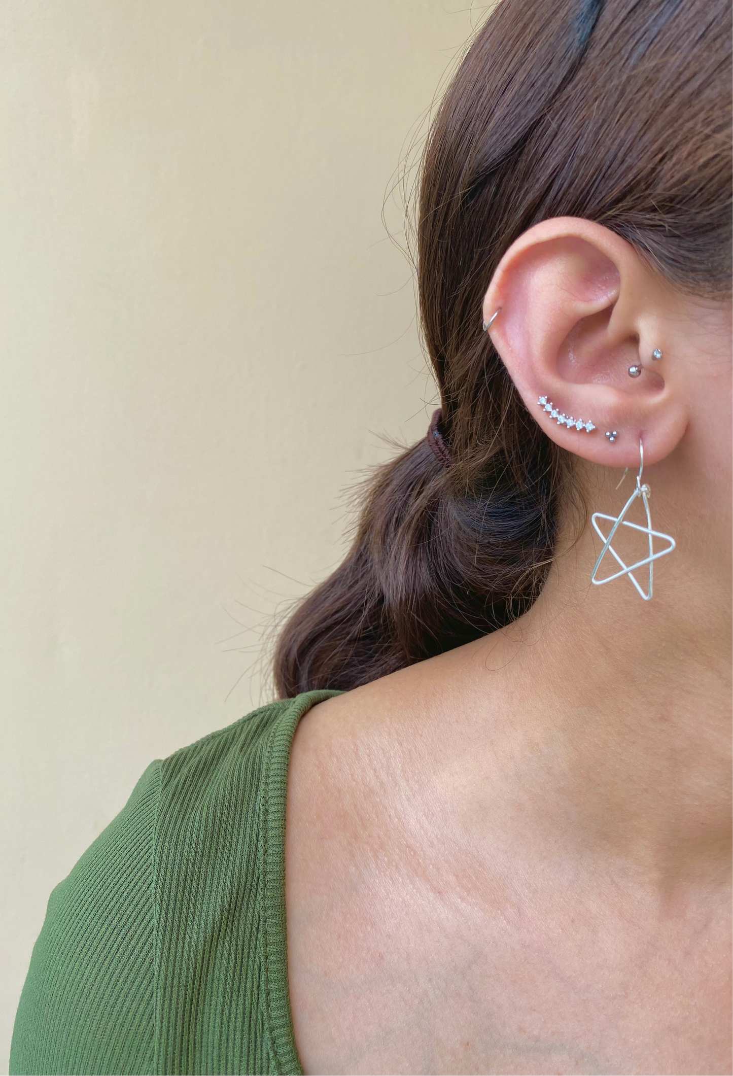 Crescent & Star Earrings