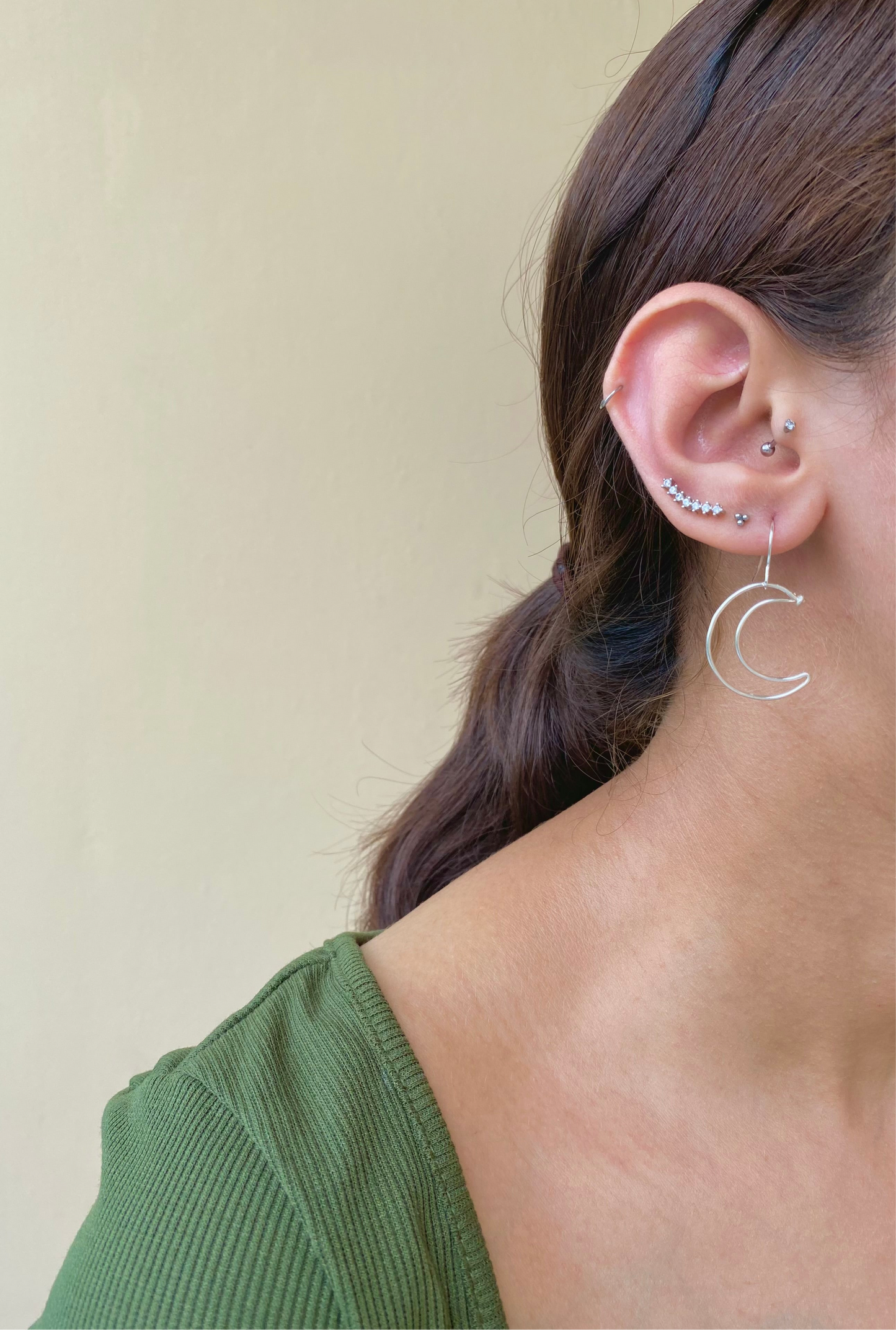 Crescent & Star Earrings