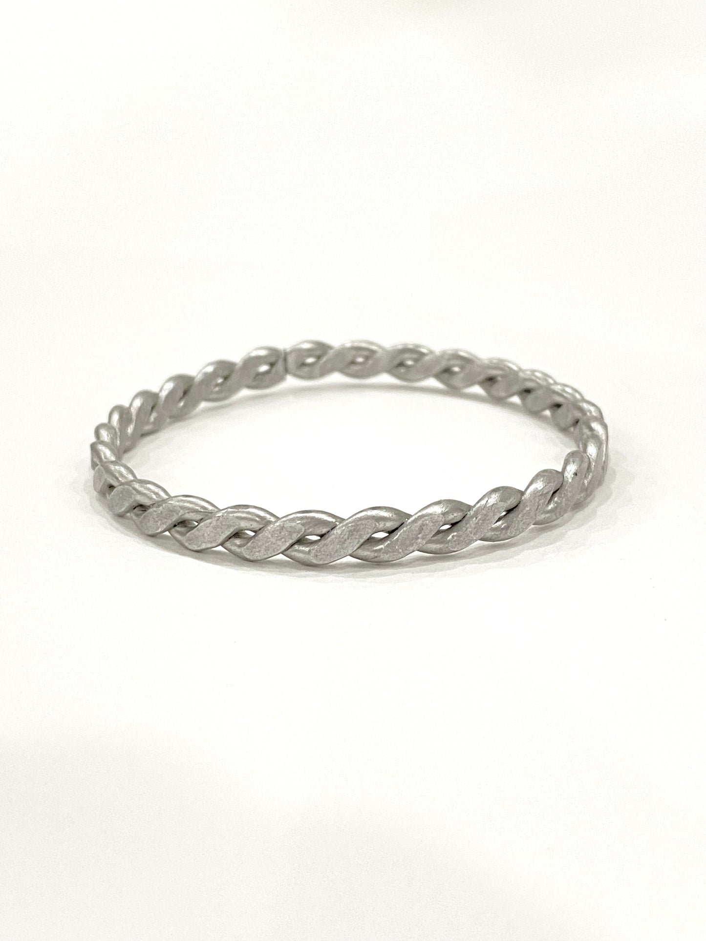 Hammered Twisted Wire Bracelet