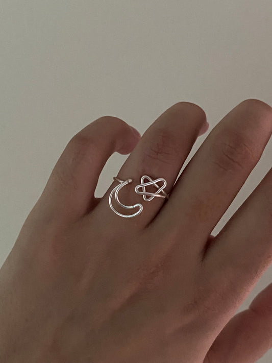 Moon Star Ring