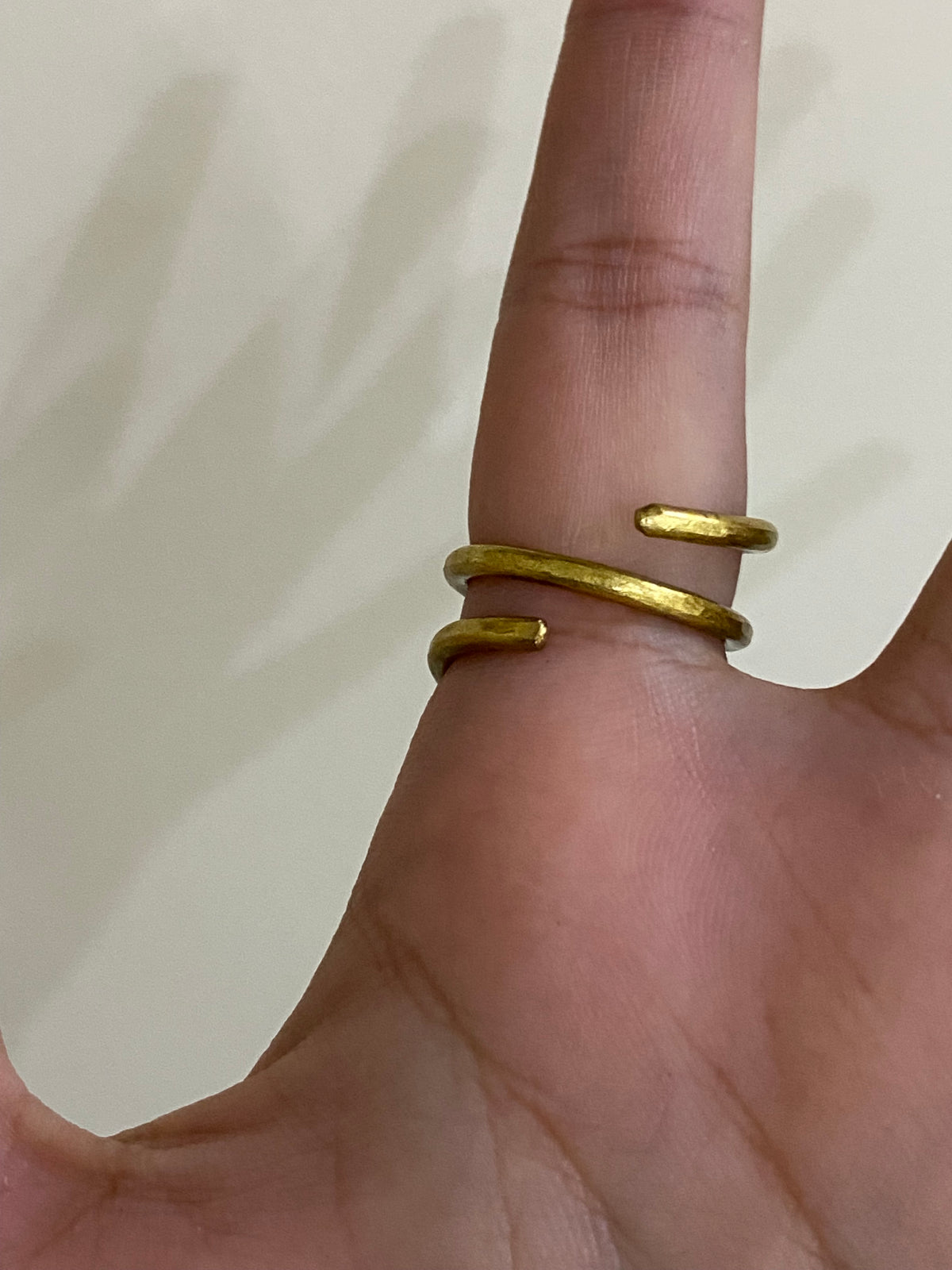 Golden Infinity Ring