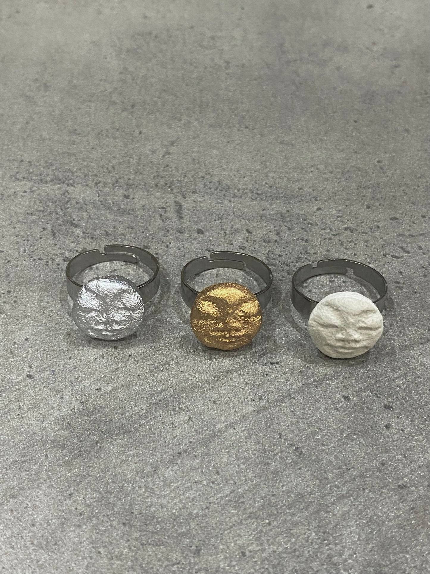 Moon Sculpture Ring