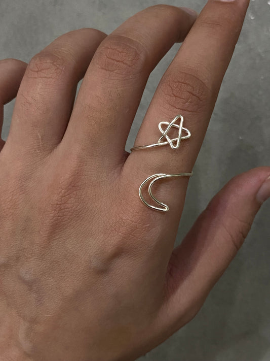 Moon Star Ring