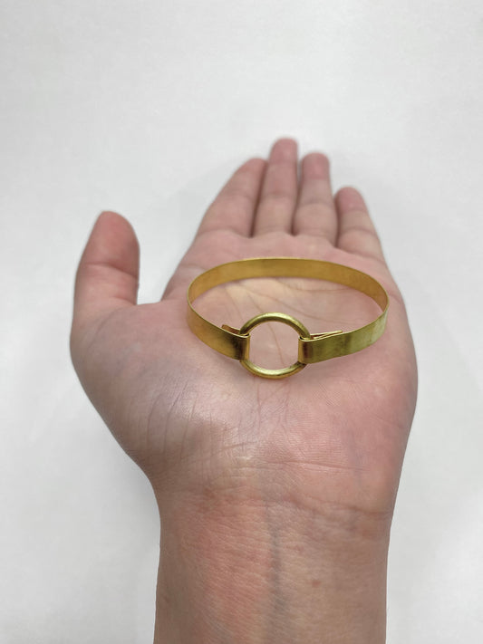 Flat Golden wire Upper Armcuff
