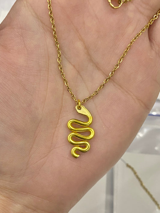 Snake Wire Pendant
