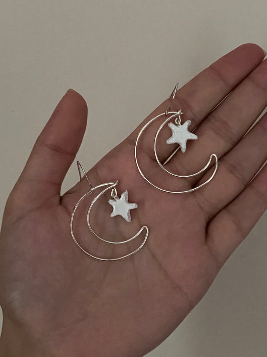 Moon Star Earrings