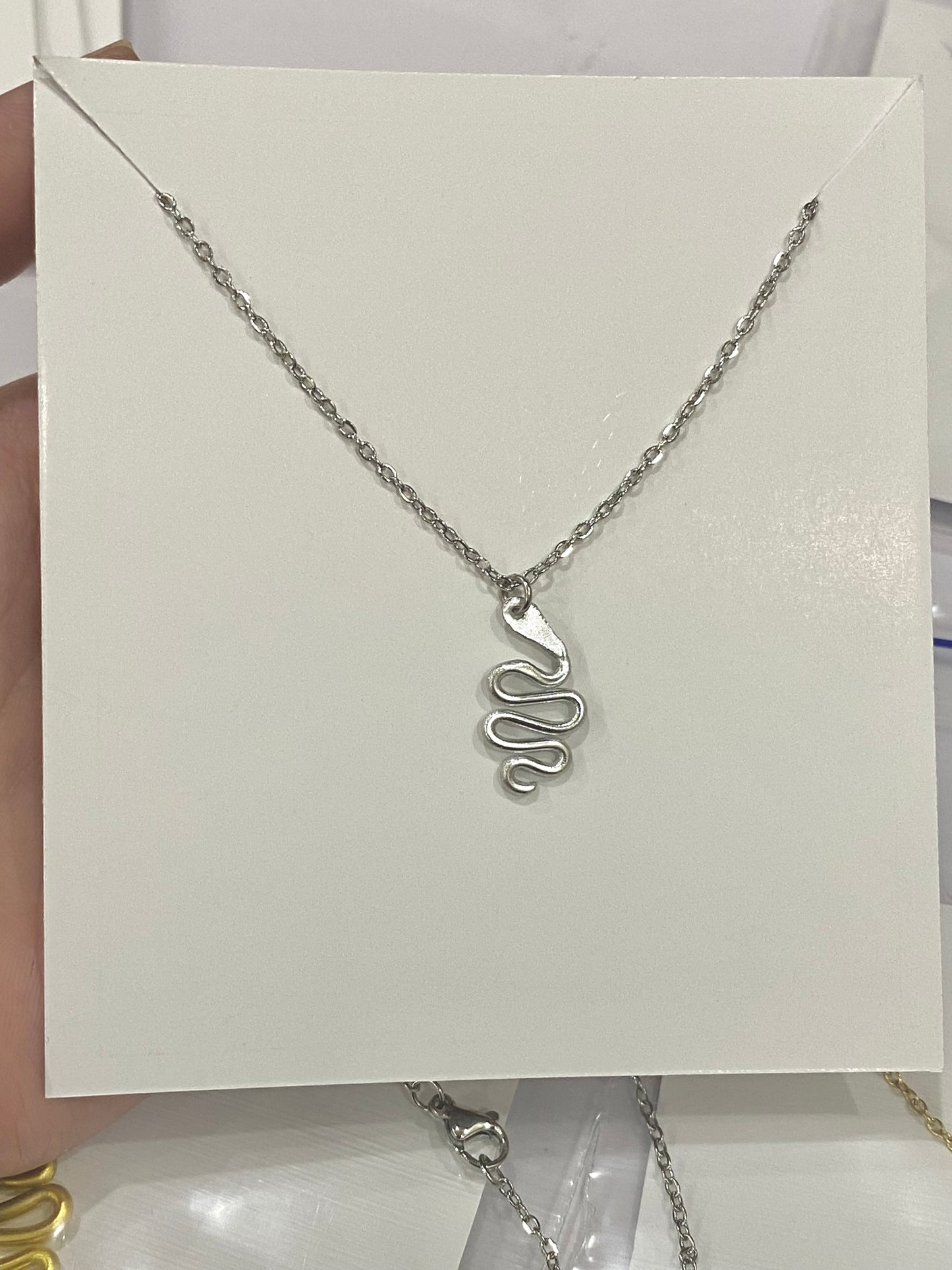 Snake Wire Pendant