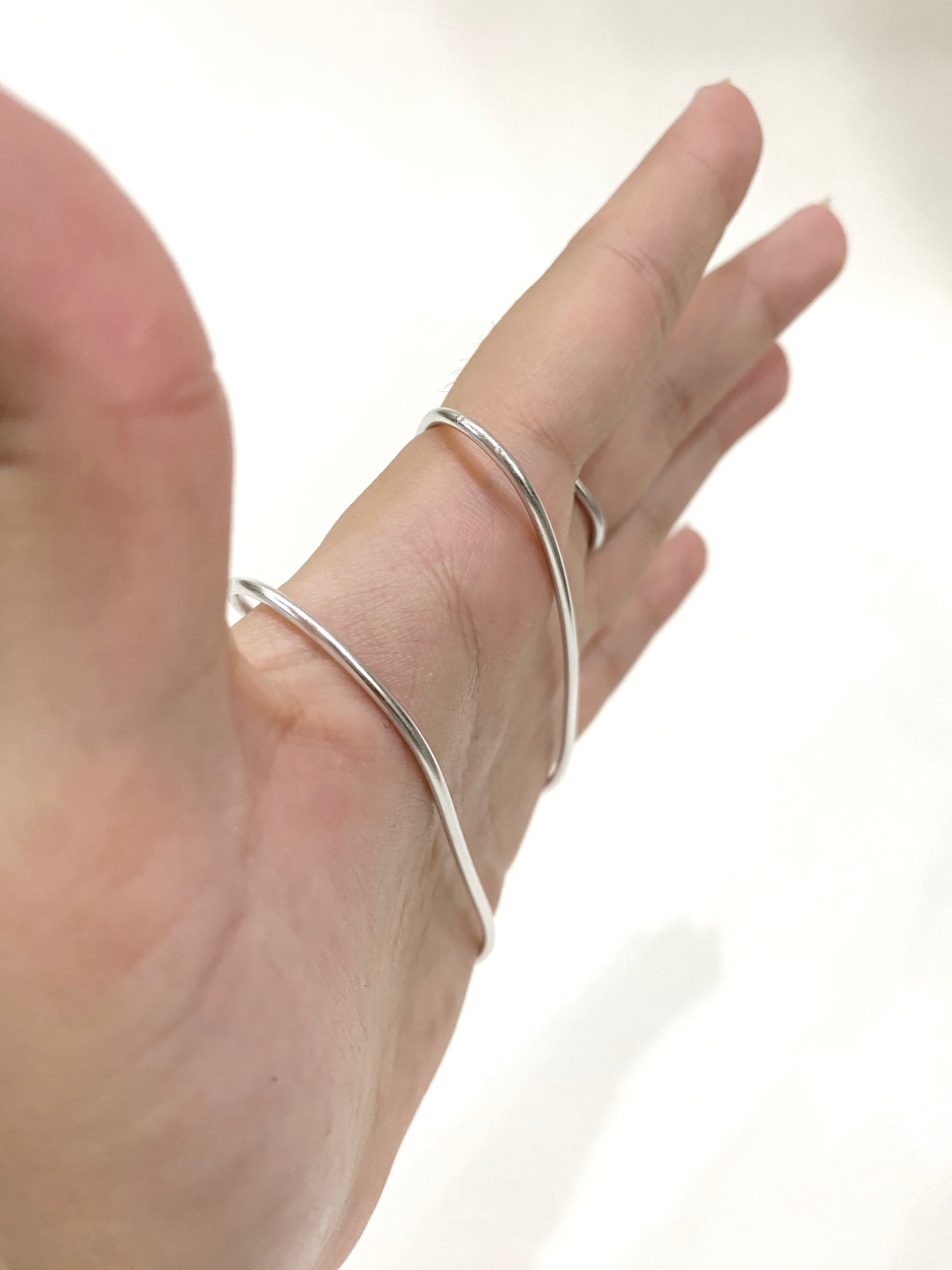 Double Wire Snake Palm Cuff