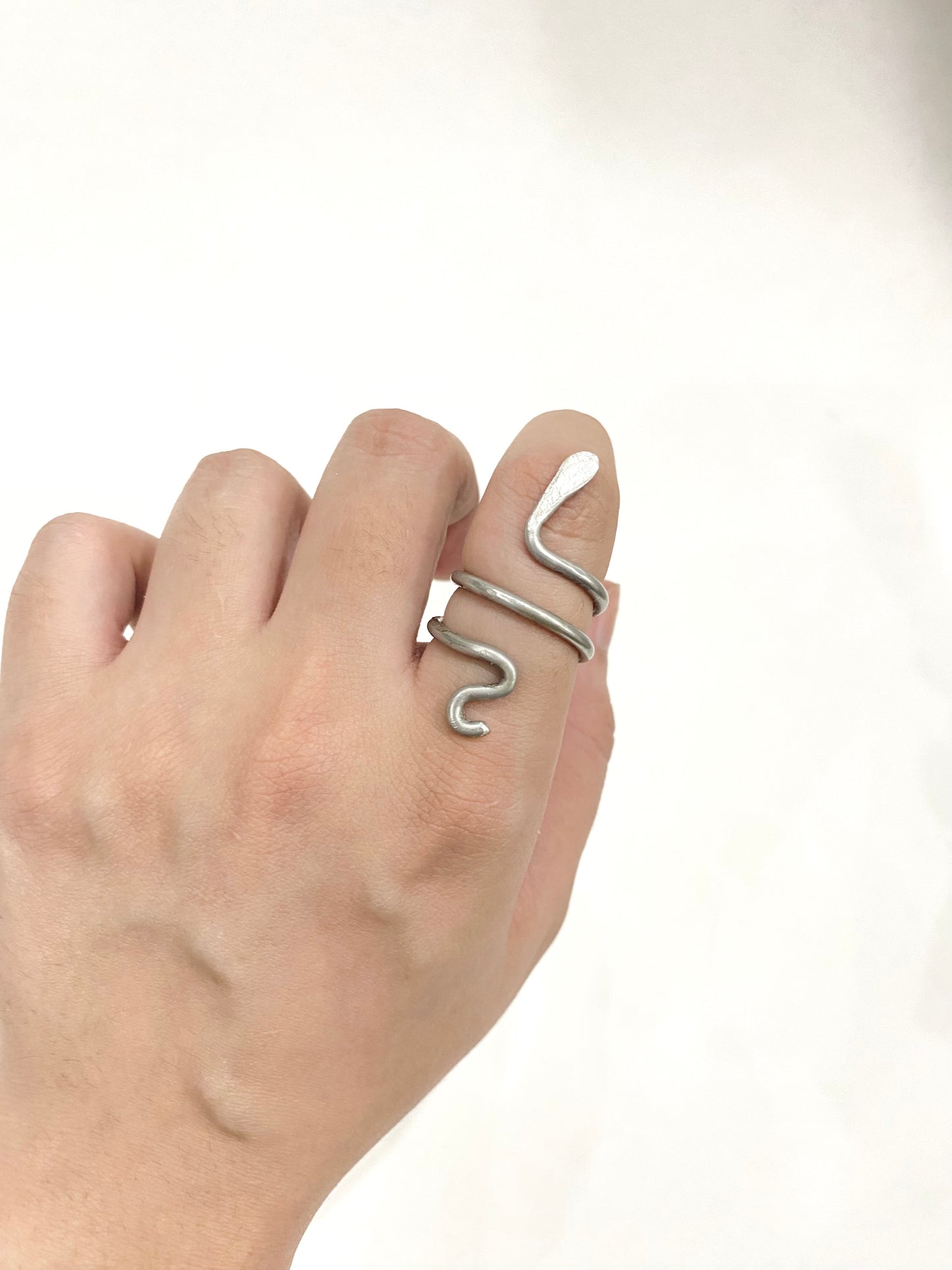 Snake Golden Wire Ring