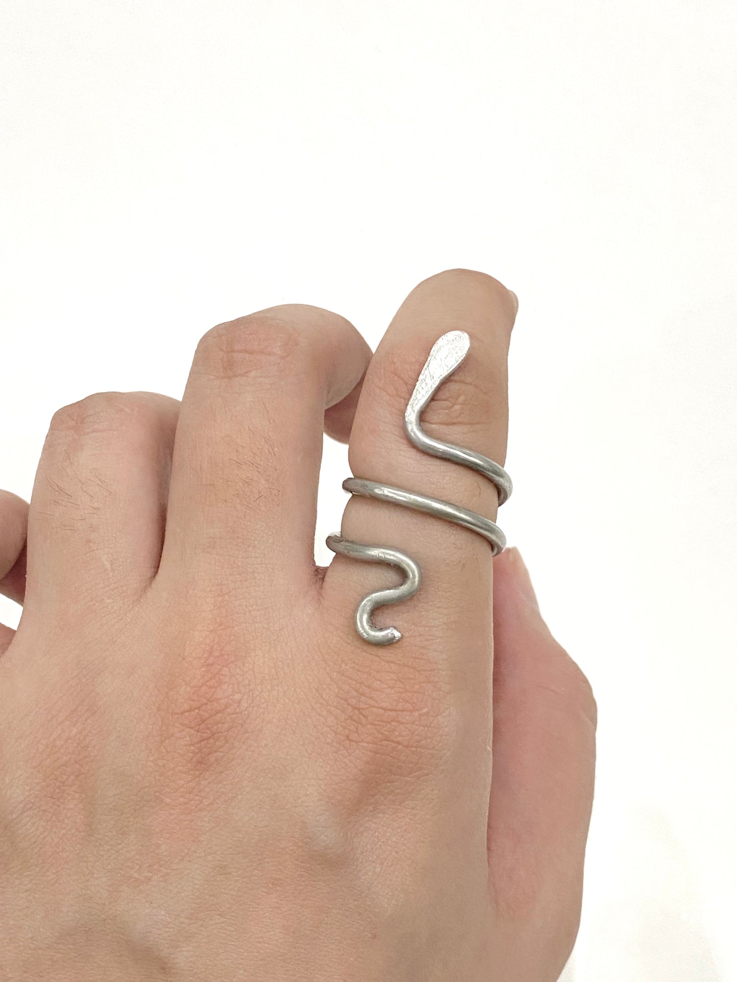 Snake Golden Wire Ring