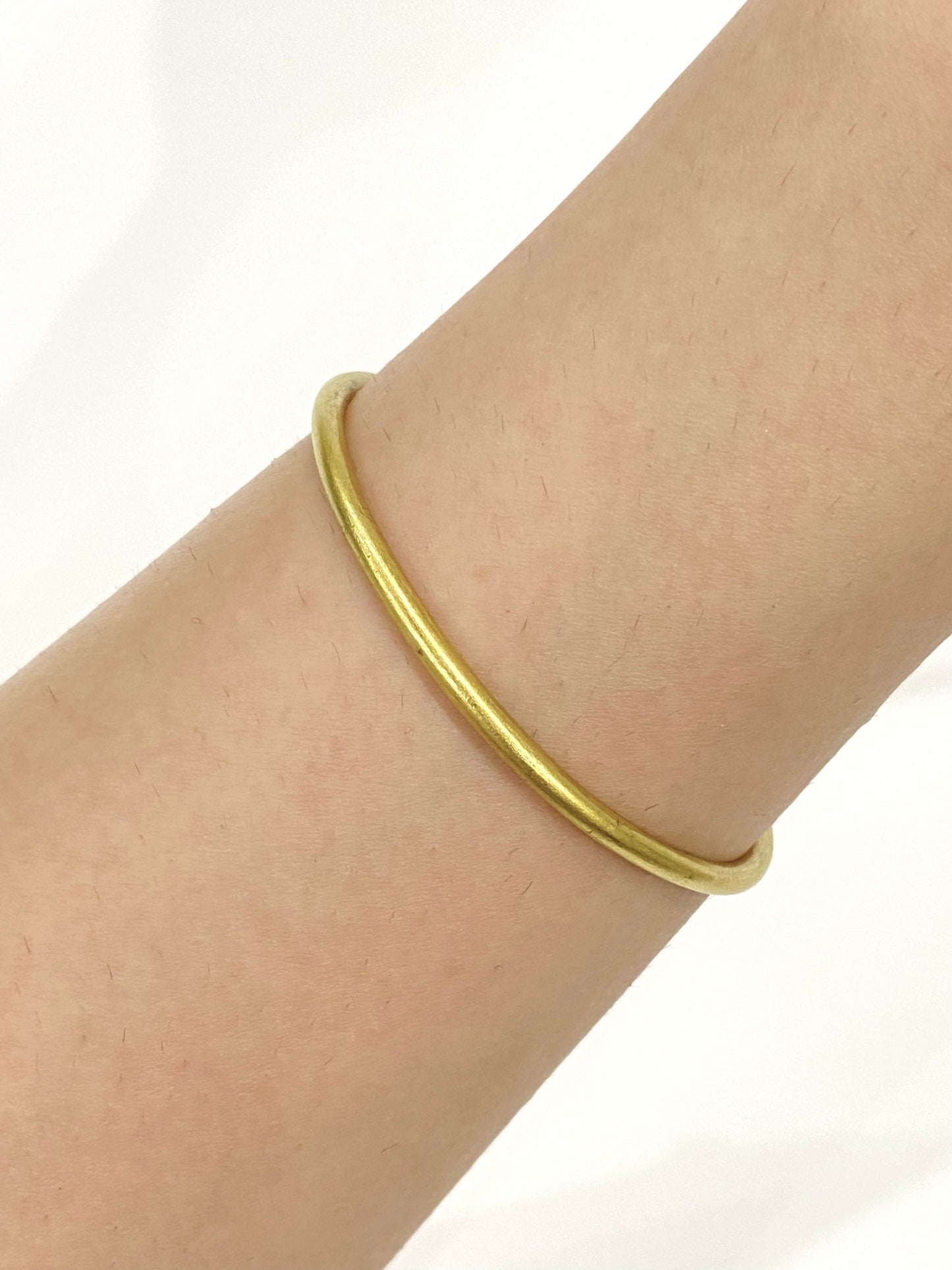 Golden Wire Bracelet