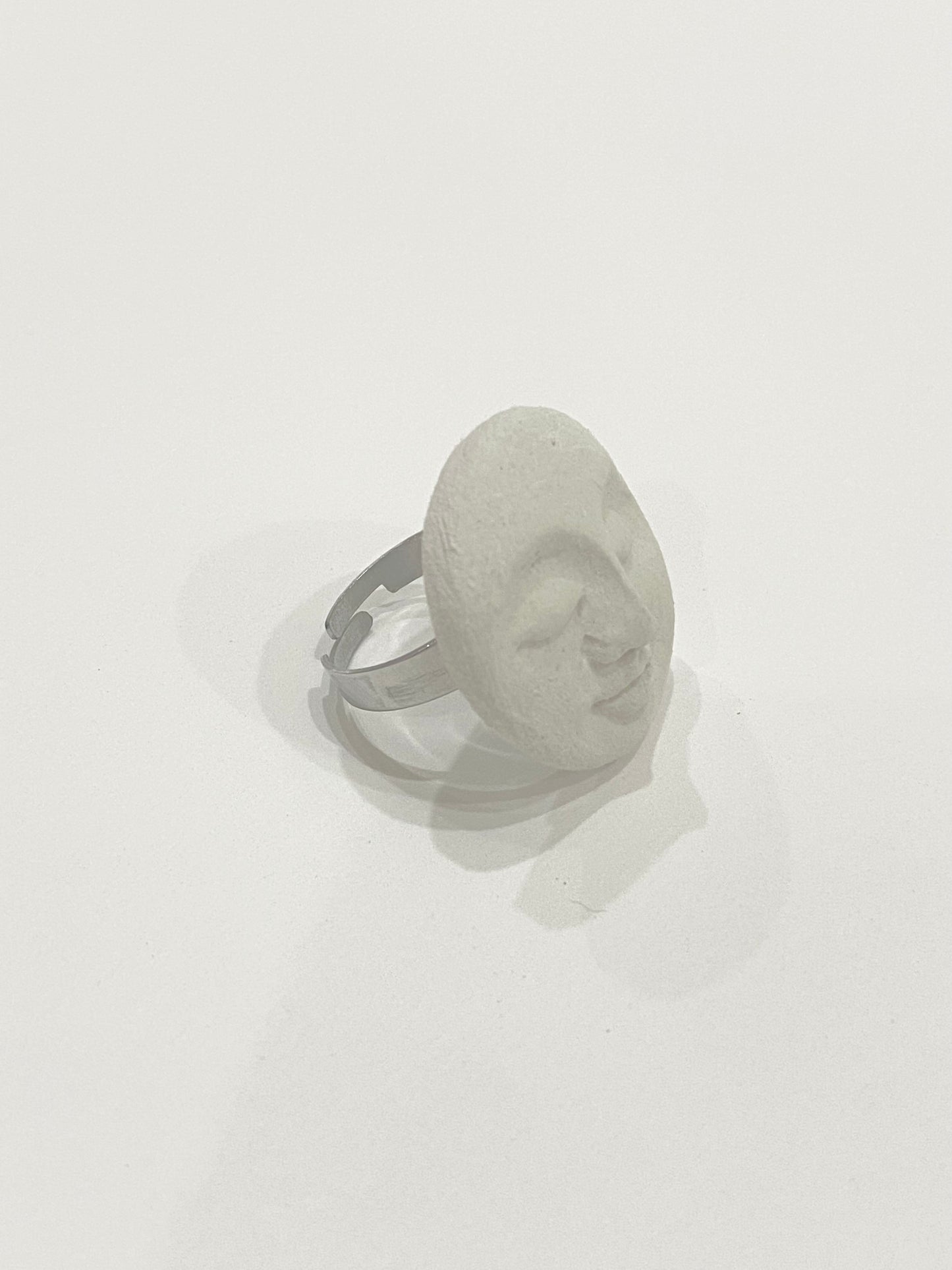 Moon Sculpture Ring