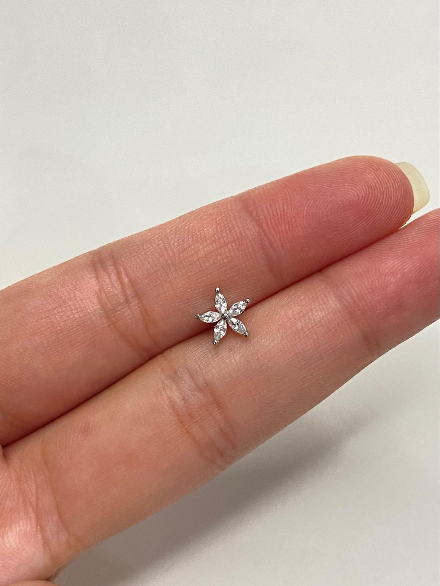 Surgical Steel Zircon Stud