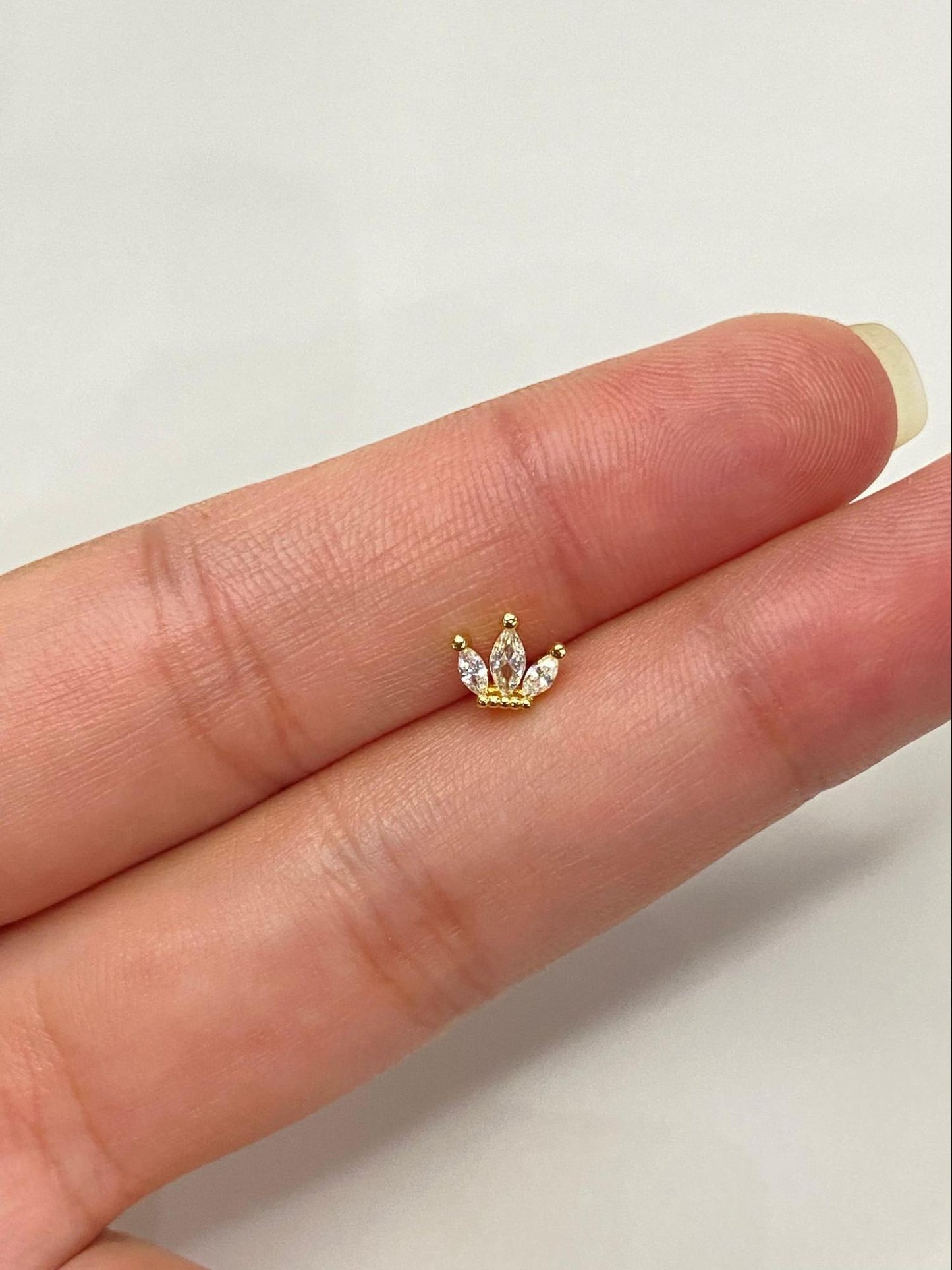 Surgical Steel Zircon Stud