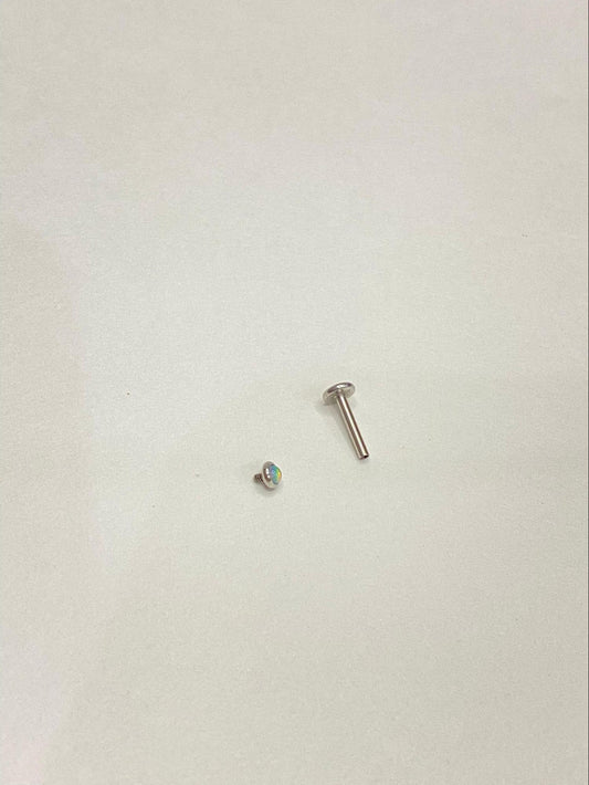 Surgical Steel Opal Stud