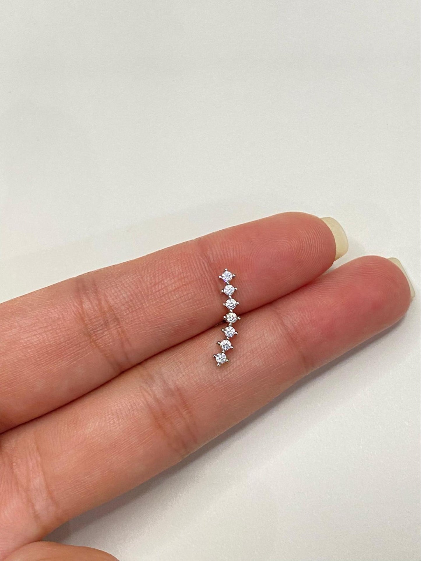 Surgical Steel Zircon Stud