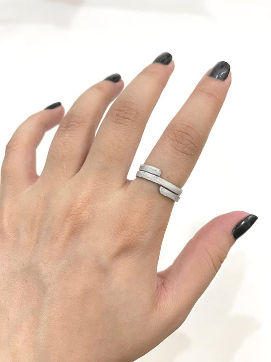 Three Layers Flat Aluminum Wire Ring