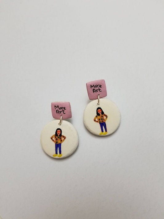 Handpainted Earrings 18