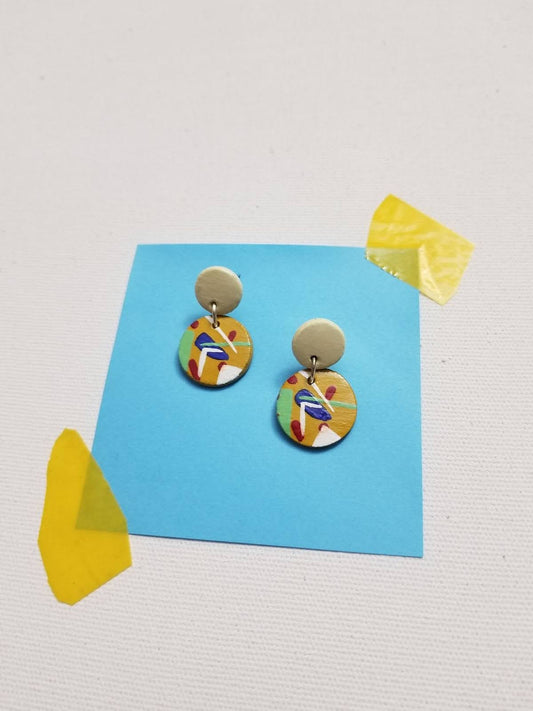 Handpainted Earrings 16