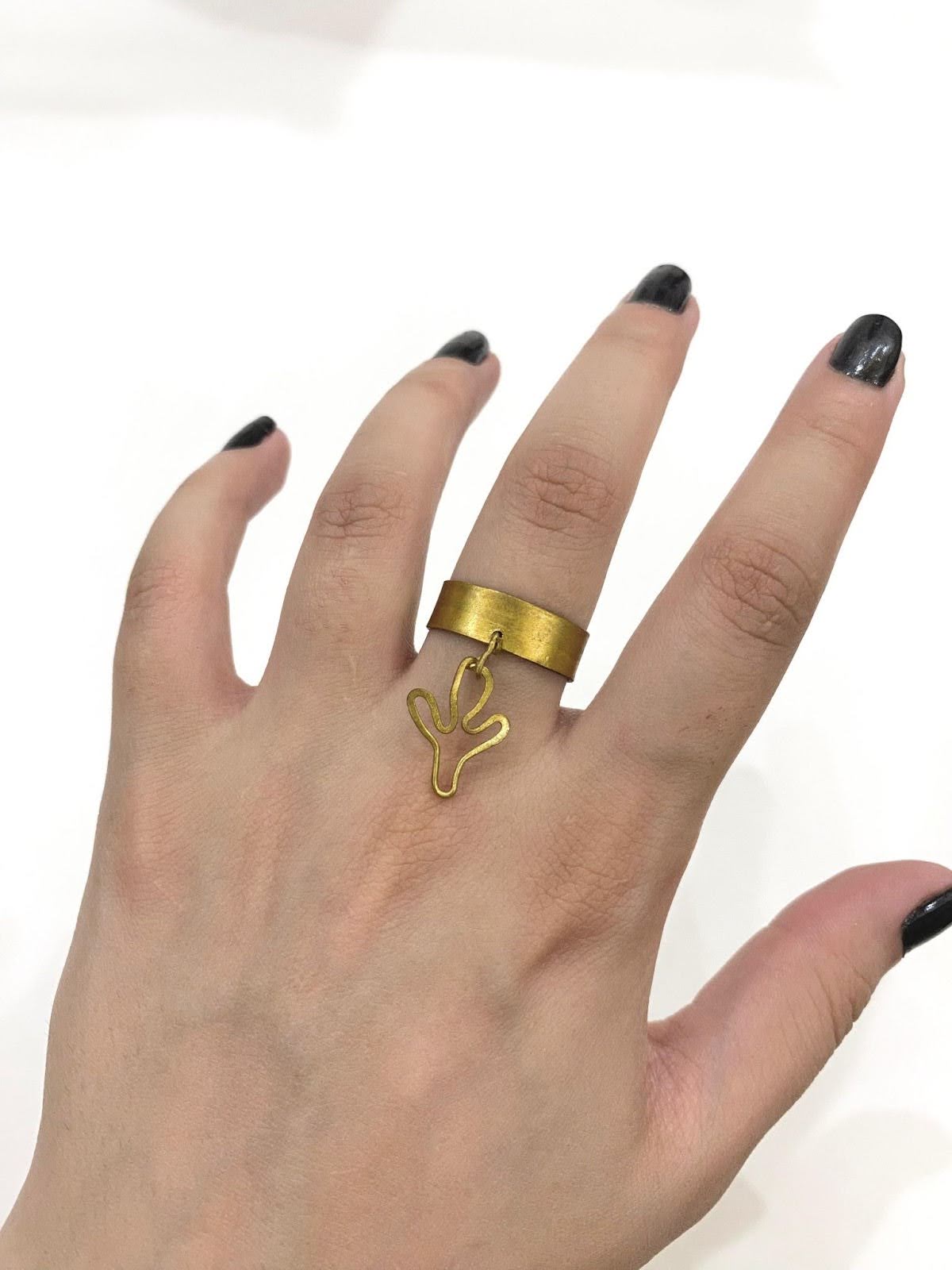 Flat Cactus Ring