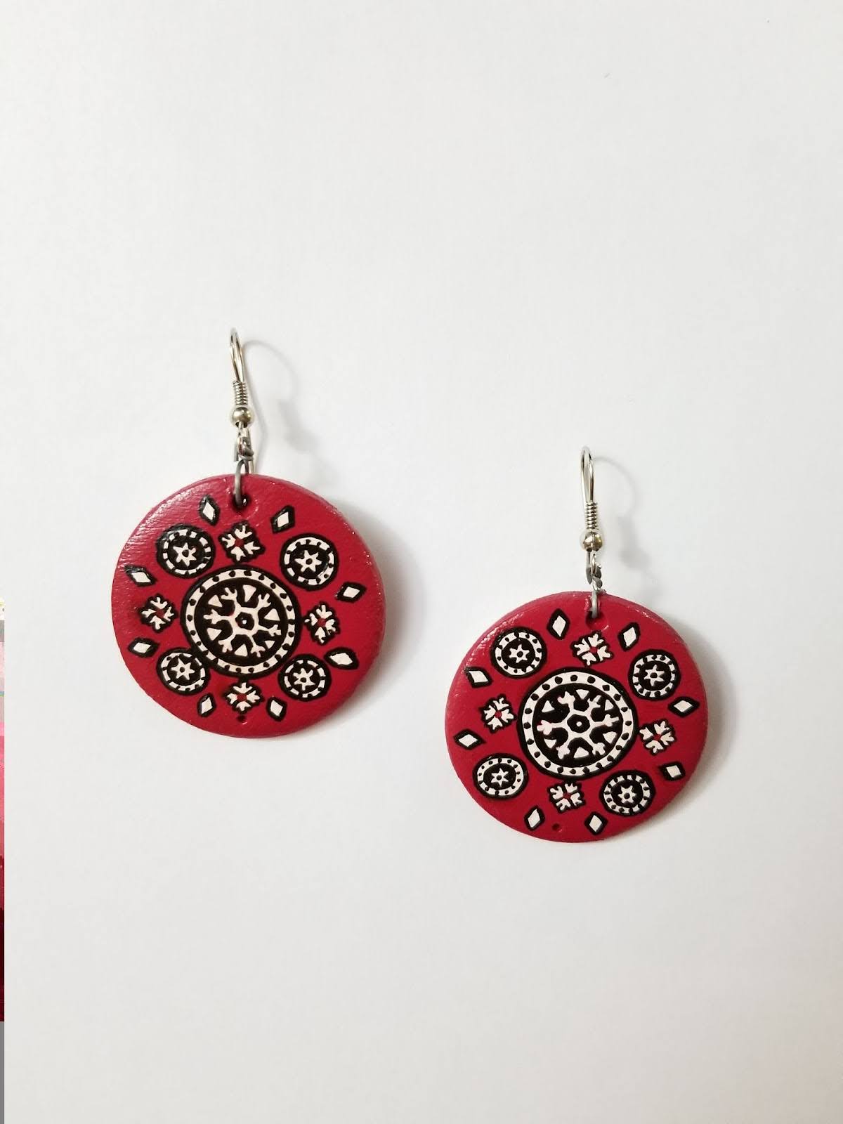 Handpainted Earrings 9