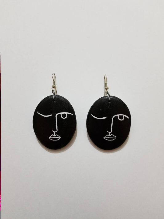 Handpainted Earrings 3