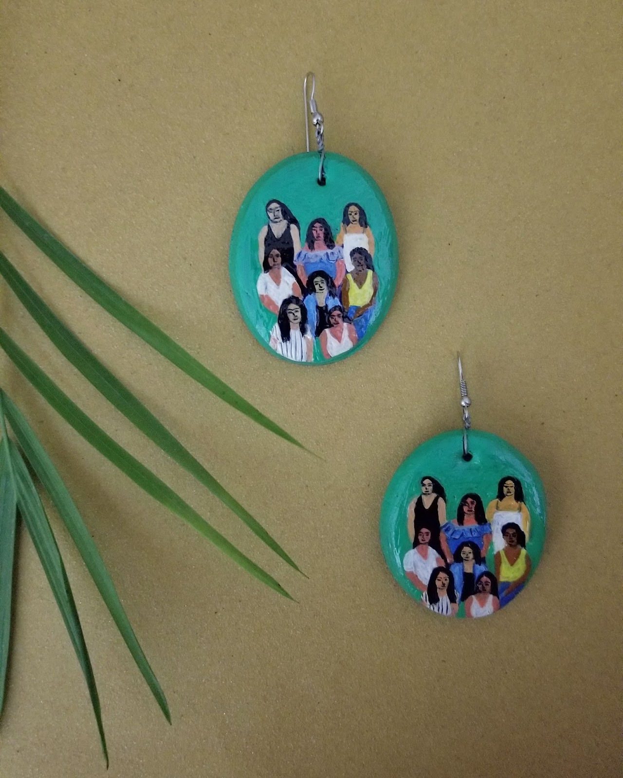 Handpainted Earrings 17