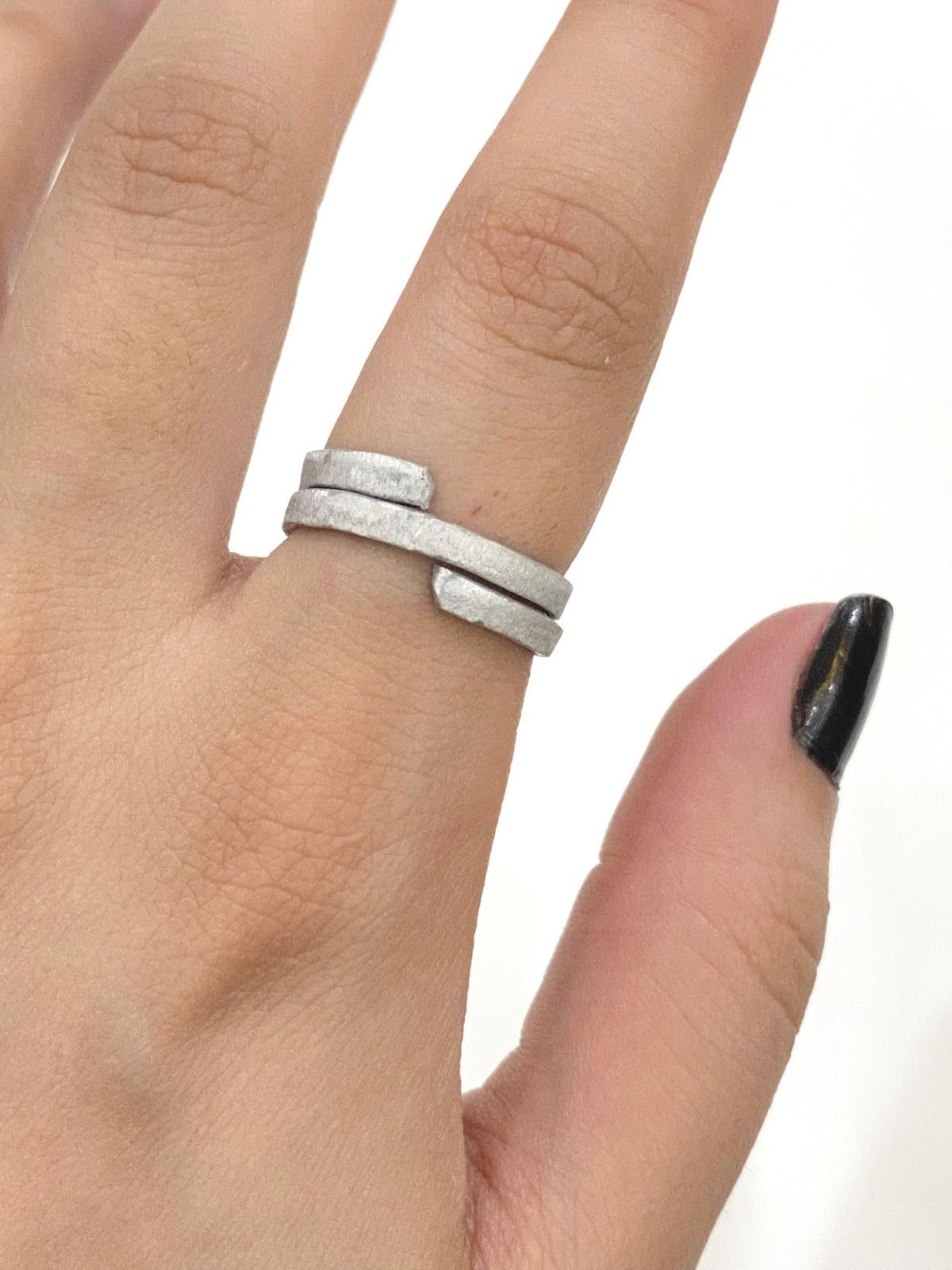 Three Layers Flat Aluminum Wire Ring