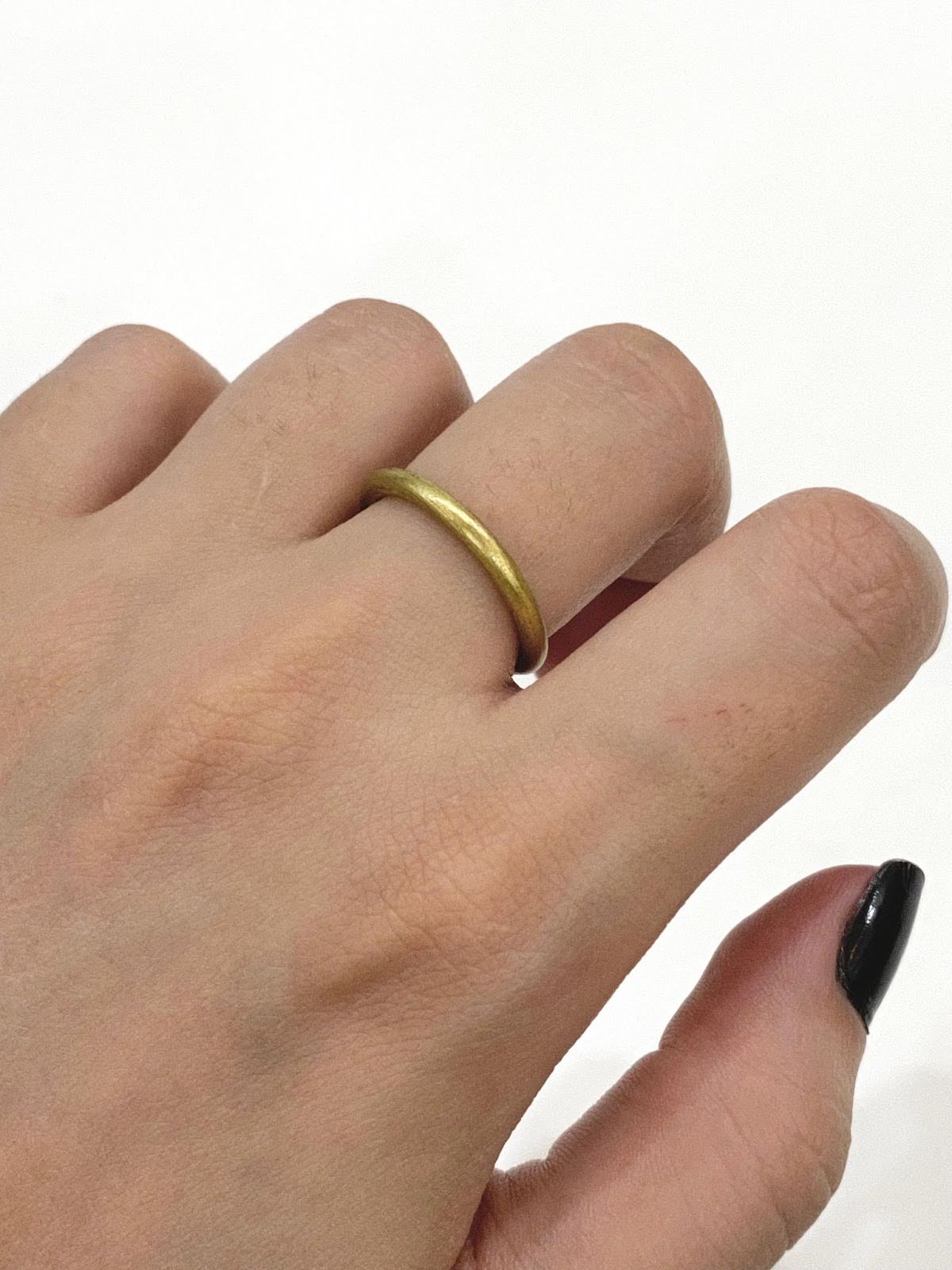 Plain Golden Wire Ring