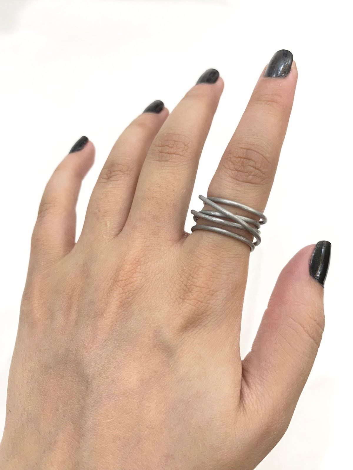 Wrapped Silver Wire Ring