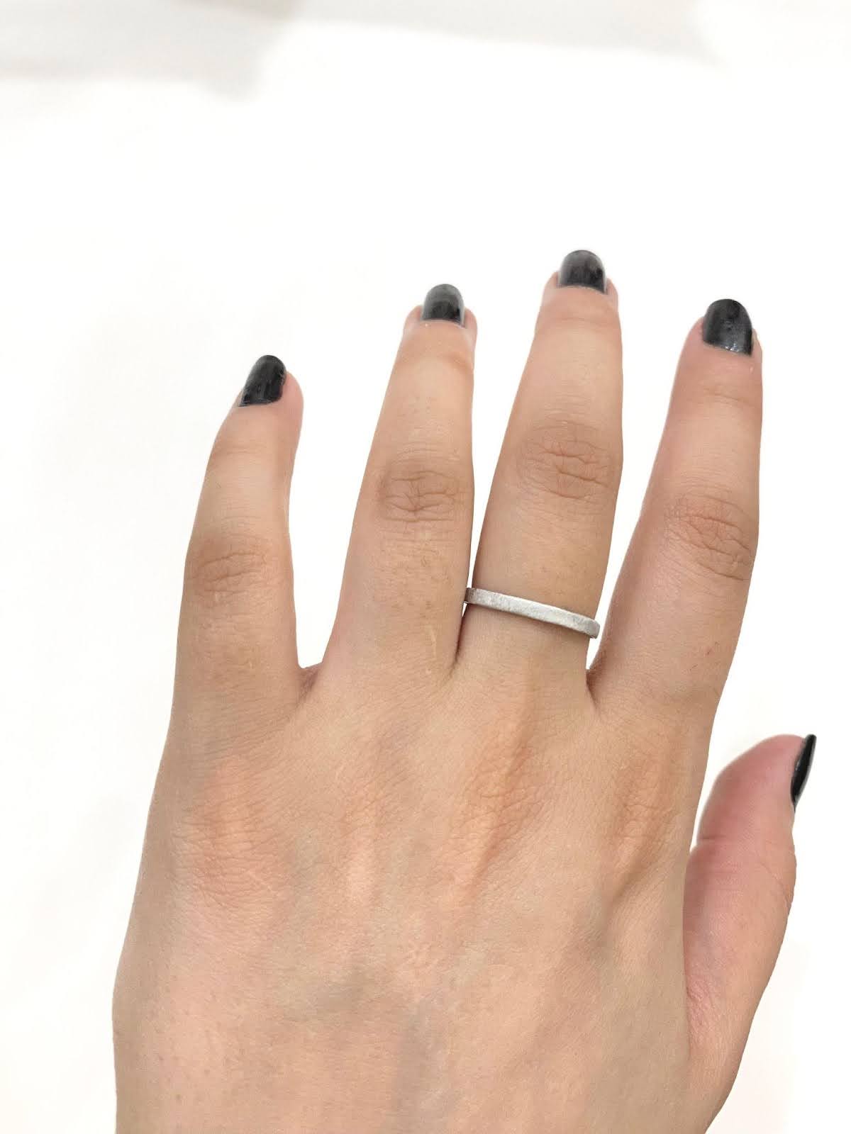 Thin Flat Aluminum Wire Ring