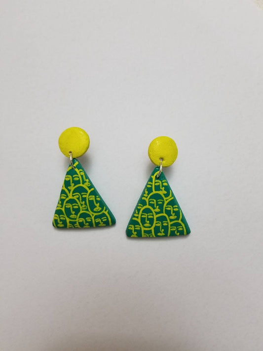 Handpainted Earrings 12