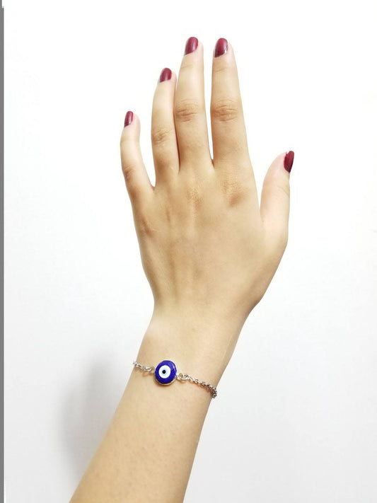 Handpainted Evil Eye Bracelet