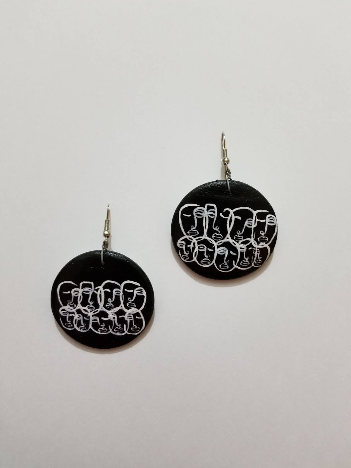 Handpainted Earrings 2