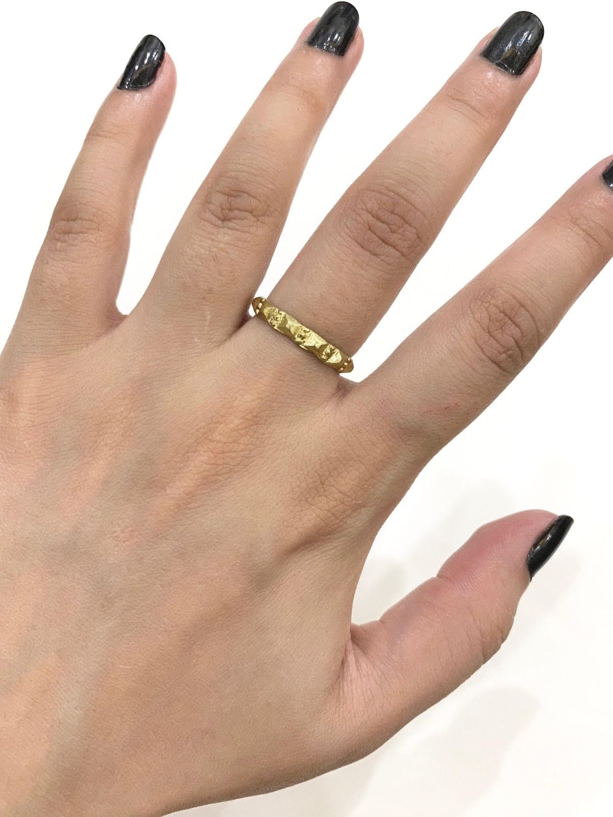 Design Golden Wire Ring