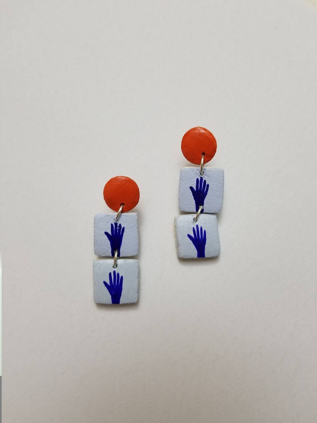 Handpainted Earrings 11