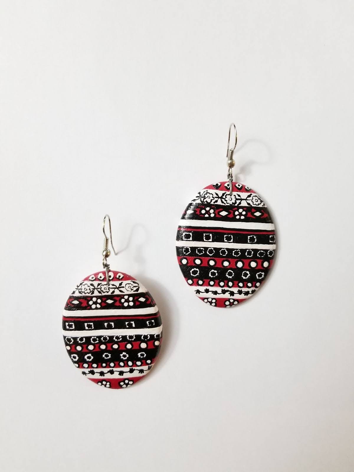 Handpainted Earrings 8