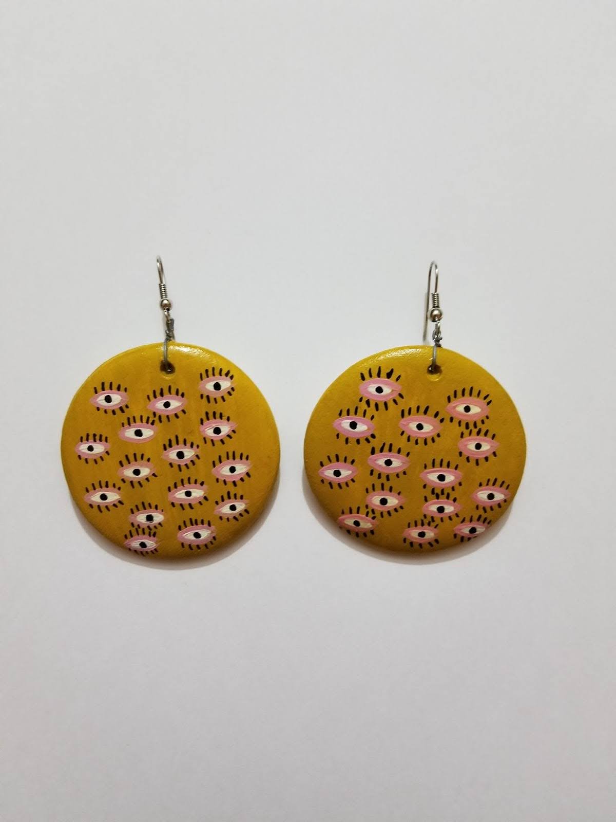 Handpainted Earrings 4