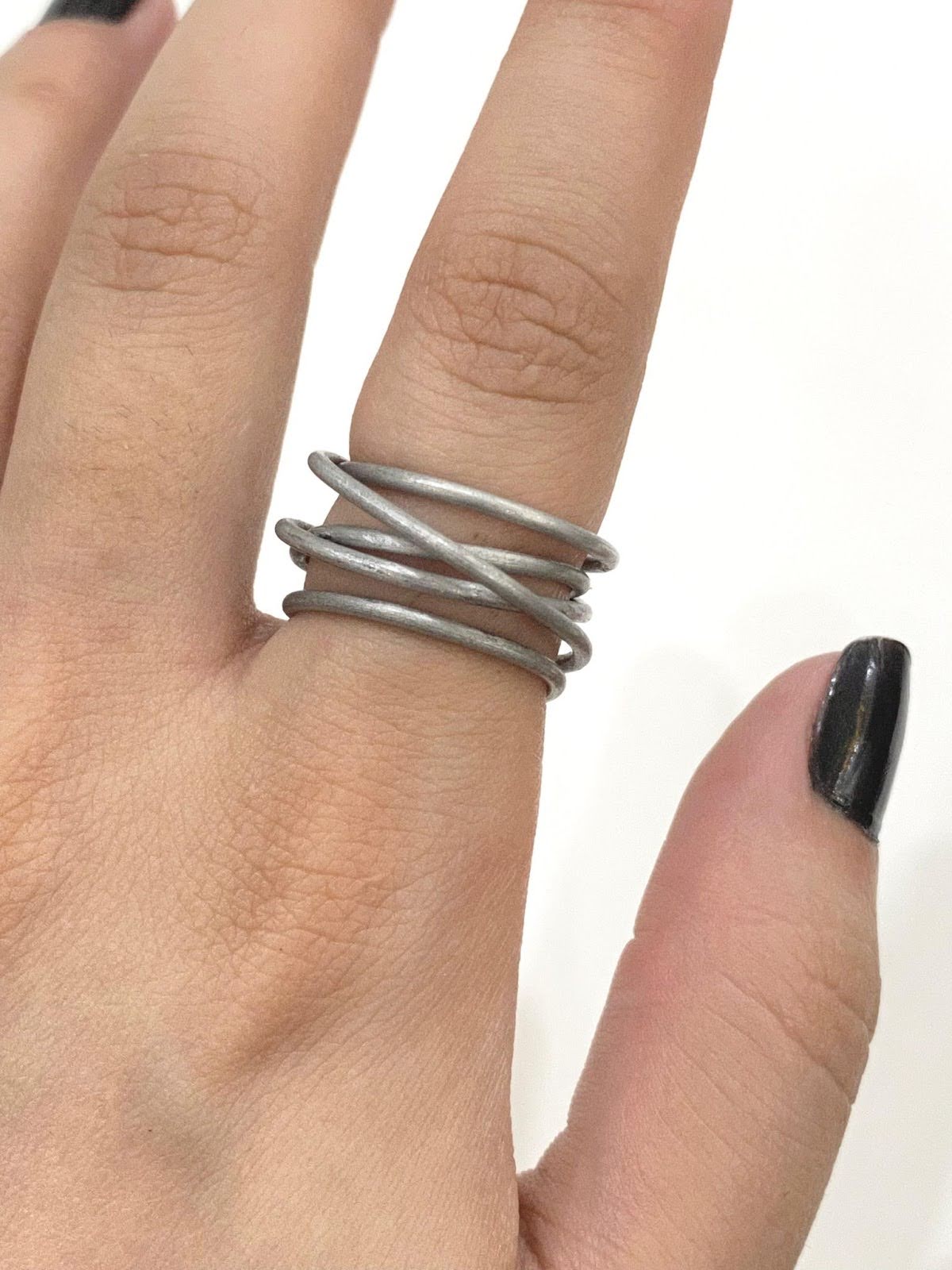 Wrapped Silver Wire Ring