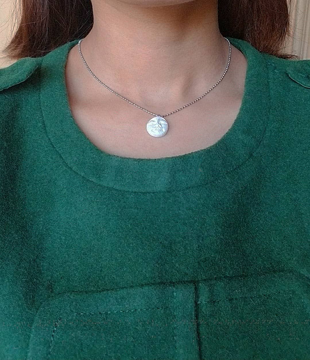 Handmade Sculpted Necklace